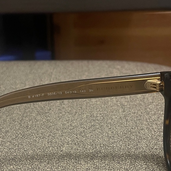 Burberry Sunglasses Tortoise Brown/Gradient Cateye - Picture 4 of 6